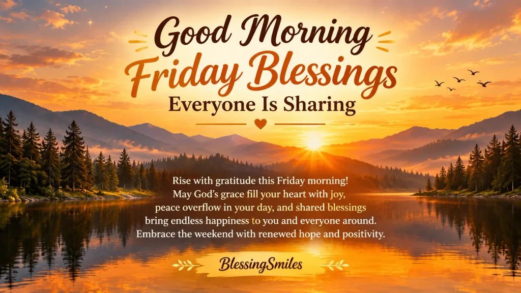 Friday Morning Blessings Images