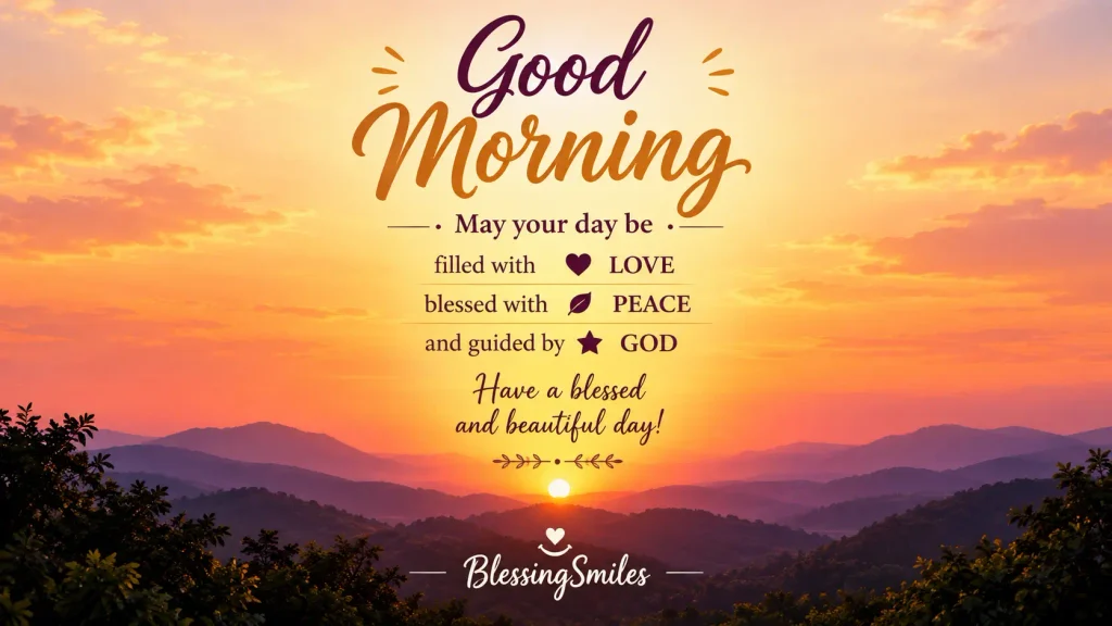 Good Morning Monday 