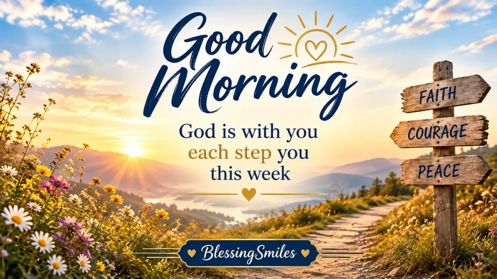 Good Morning New Week Blessings