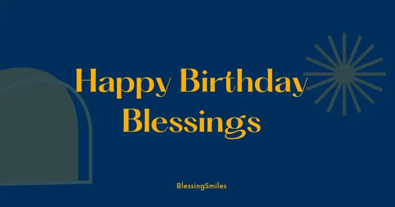 Happy Birthday Blessings