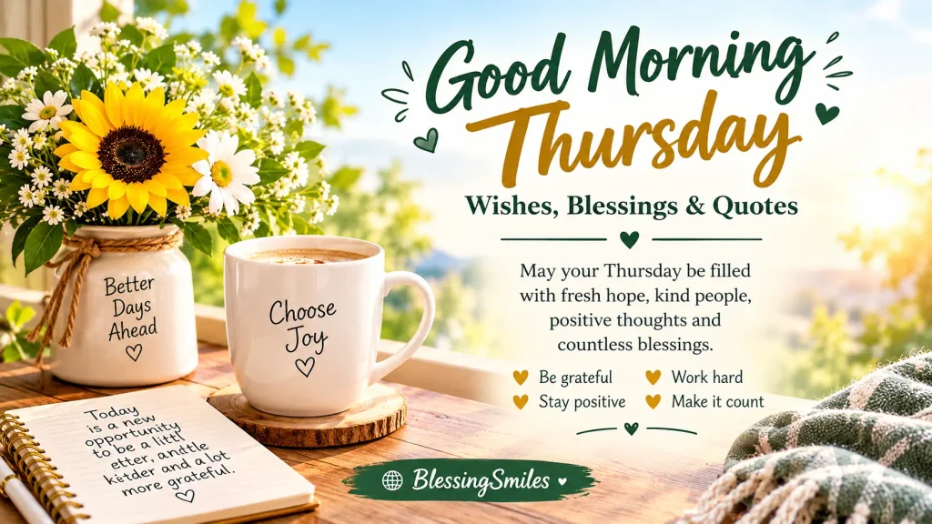 Thursday Morning Blessings