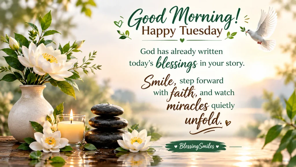Spiritual and Religious Good Morning Blessed Tuesday​